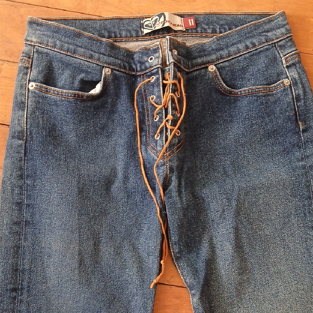 Roxy Blue Flare & Wide Leg Jeans